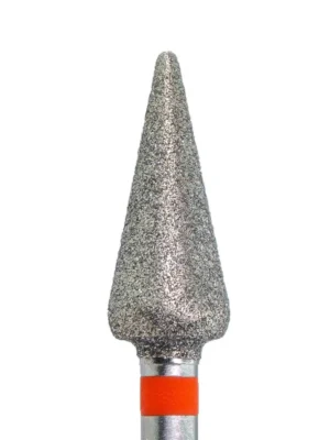 5.0 red pedicure Διαμαντόφρεζα με κόκκινο κρίκο ‘καρότο’ 5,0mm