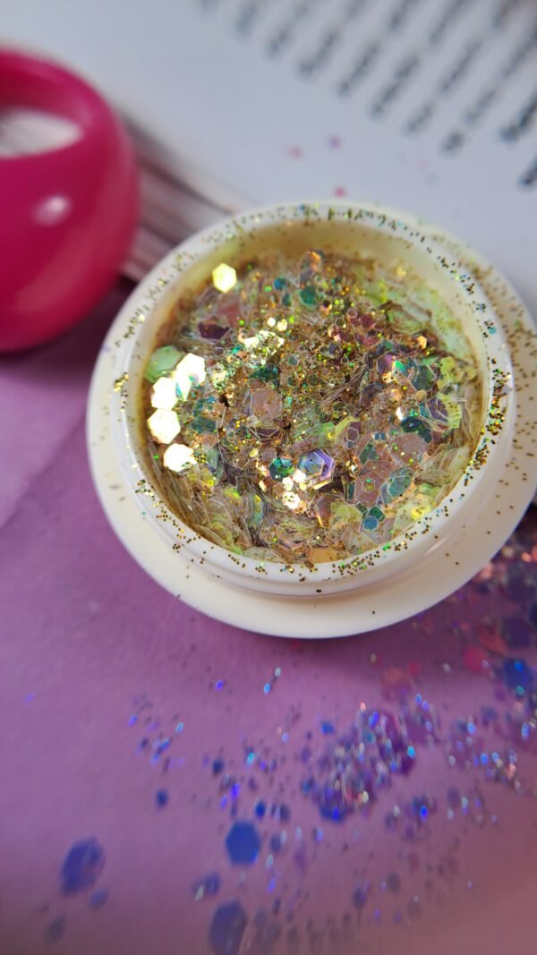 Παγέτες Διακόσμησης Νυχιών 6 βαζάκια 3gr