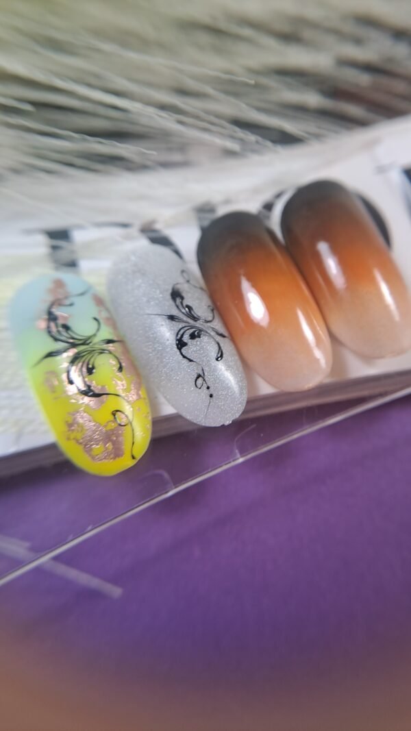 Από τεχνήτρια → εκπαιδεύτρια νυχιών (online instructor)» με εξειδίκευση σε ombré & γραμμικό σχέδιο