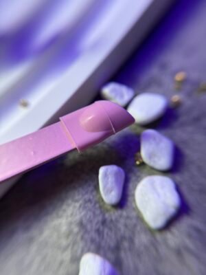 Τσιμπιδάκι διπλής όψης ροζ χρώμα