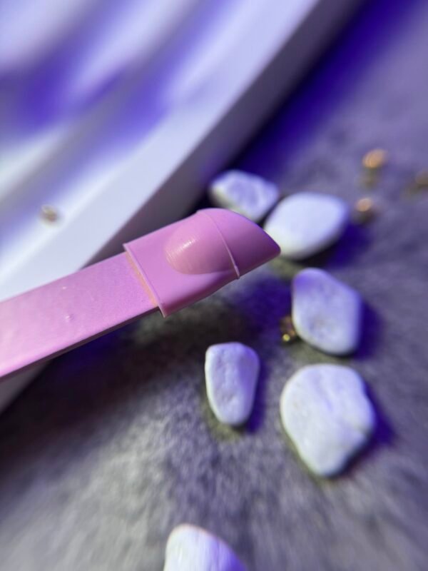 Τσιμπιδάκι διπλής όψης ροζ χρώμα