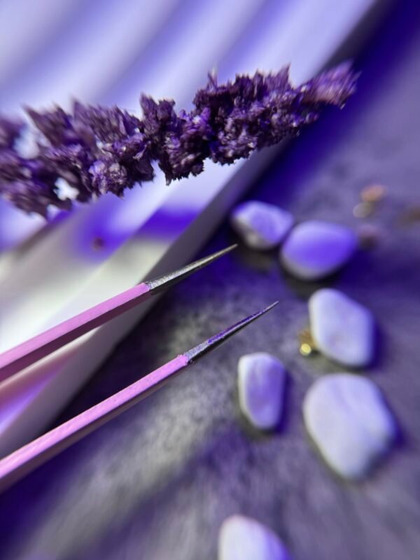 Τσιμπιδάκι διπλής όψης ροζ χρώμα