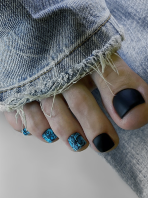 Αυτοκόλλητα wraps για pedicure