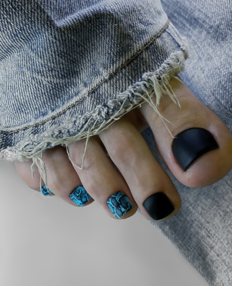 Αυτοκόλλητα wraps για pedicure