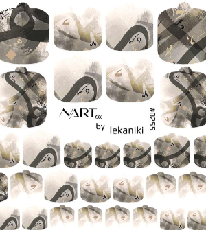 Aυτοκόλλητα wraps για Pedicure no255