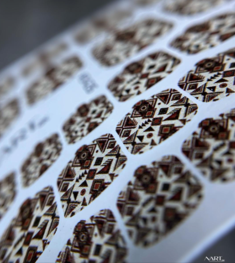 Αυτοκόλλητα wraps για pedicure No426