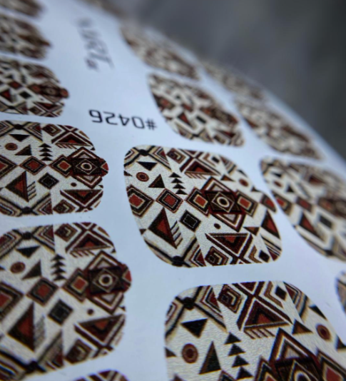 Αυτοκόλλητα wraps για pedicure No426