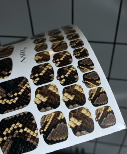 Αυτοκόλλητα wraps για pedicure No 549