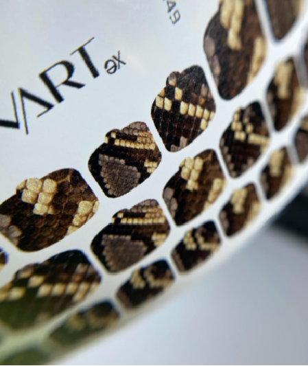 Αυτοκόλλητα wraps για pedicure No 549