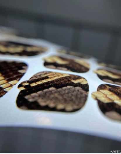 Αυτοκόλλητα wraps για pedicure No 549