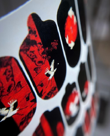 551a Αυτοκόλλητα wraps για manicure No551