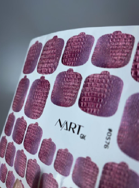 576a Αυτοκόλλητα wraps για pedicure No576