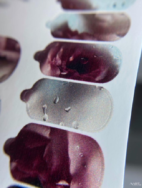 587c Aυτοκόλλητα wraps για manicure No587