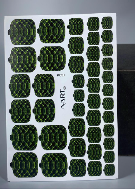 Aυτοκόλλητα wraps για pedicure No593