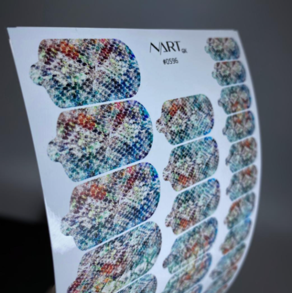 Αυτοκόλλητα wraps για manicure No596