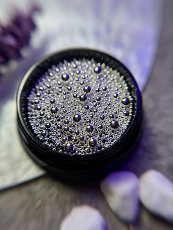 Mεταλλικό Χαβιάρι ασημί