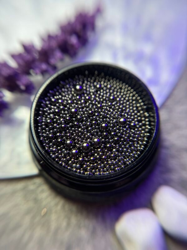 Μεταλλικό χαβιάρι μαύρο