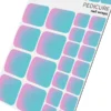 Αυτοκόλλητα wraps pedicure no873