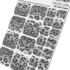 Αυτοκόλλητα wraps pedicure No588