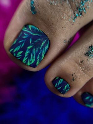 Αυτοκόλλητα wraps pedicure No753