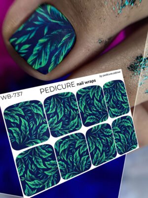 Αυτοκόλλητα wraps pedicure Large No737