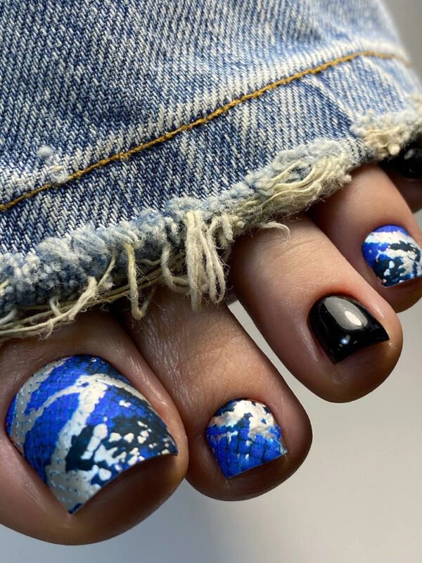 Αυτοκόλλητα wraps pedicure No992