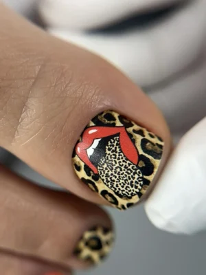 Αυτοκόλλητα wraps pedicure No688