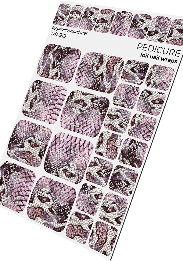 Αυτοκόλλητα wraps pedicure No919