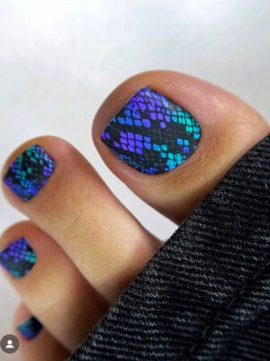 Αυτοκόλλητα wraps pedicure No921