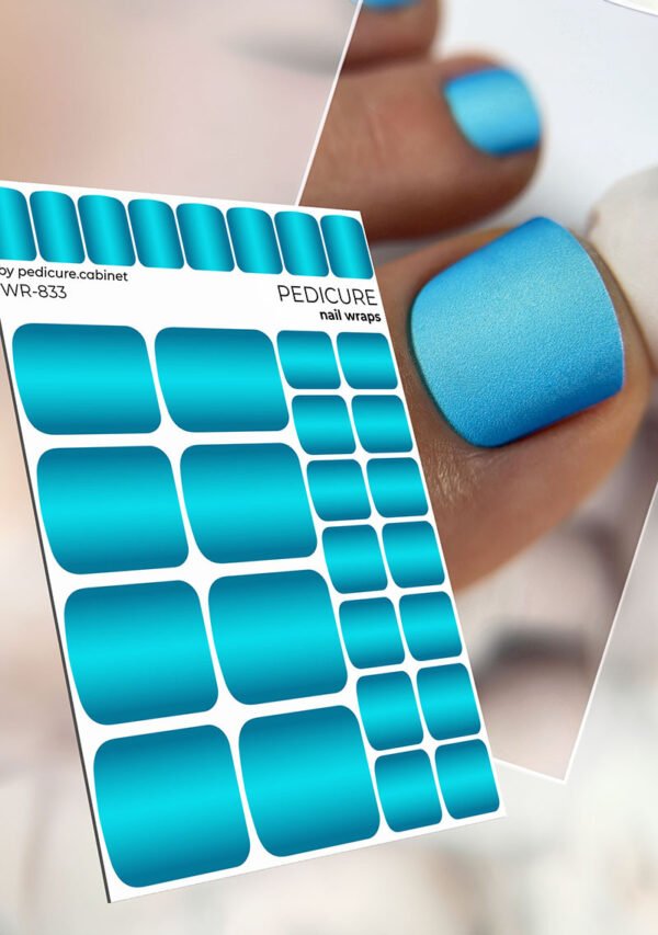 Αυτοκόλλητα wraps pedicure No833