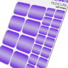 Αυτοκόλλητα wraps pedicure No832